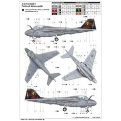 02250 | Trumpeter 1/32 A-6E/Tram Intruder Jet Scaled Plastic Model Kit -Outlet Crafted Scale Store TRU 02250 03 1200x800 1