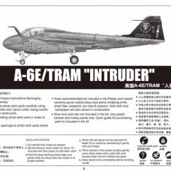 02250 | Trumpeter 1/32 A-6E/Tram Intruder Jet Scaled Plastic Model Kit -Outlet Crafted Scale Store TRU 02250 04 1200x800 1