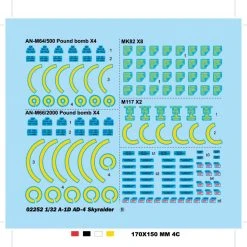 02252 | Trumpeter 1/32 A-1D AD-4 Skyraider Bomber Scaled Plastic Model Kit -Outlet Crafted Scale Store TRU 02252 55 1200x800 1