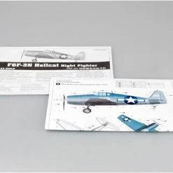 02258 | Trumpeter 1/32 F6F-3N Hellcat Night Fighter Scaled Plastic Model Kit -Outlet Crafted Scale Store TRU 02258 59 1200x800 1
