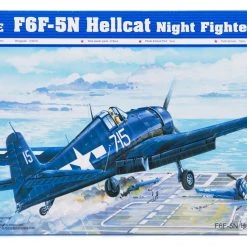 02259 | Trumpeter 1/32 F6F-5N Hellcat Night Fighter Scaled Plastic Model Kit