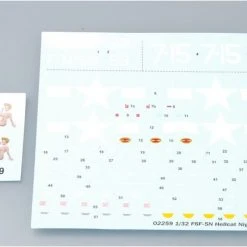 02259 | Trumpeter 1/32 F6F-5N Hellcat Night Fighter Scaled Plastic Model Kit -Outlet Crafted Scale Store TRU 02259 53 1200x800 1