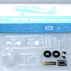02259 | Trumpeter 1/32 F6F-5N Hellcat Night Fighter Scaled Plastic Model Kit -Outlet Crafted Scale Store TRU 02259 56 1200x800 1