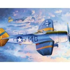 02265 | Trumpeter 1/32 P-47N Thunderbolt Fighter Scaled Plastic Model Kit