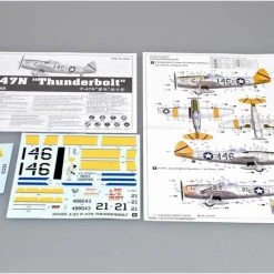 02265 | Trumpeter 1/32 P-47N Thunderbolt Fighter Scaled Plastic Model Kit -Outlet Crafted Scale Store TRU 02265 53 1200x800 1
