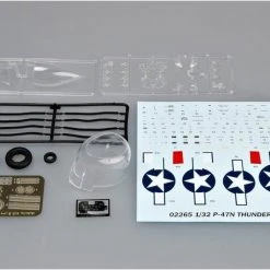 02265 | Trumpeter 1/32 P-47N Thunderbolt Fighter Scaled Plastic Model Kit -Outlet Crafted Scale Store TRU 02265 54 1200x800 1