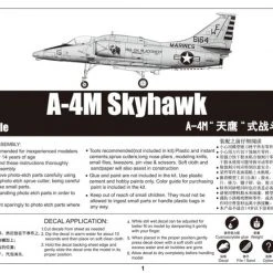 02268 | Trumpeter 1/32 A-4M Skyhawk Jet Scaled Plastic Model Kit -Outlet Crafted Scale Store TRU 02268 56 1200x800 1
