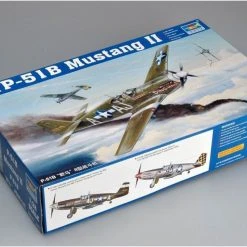 02274 | Trumpeter 1/32 P-51B Mustang II Fighter Scaled Plastic Model Kit -Outlet Crafted Scale Store TRU 02274 52 1200x800 1