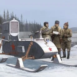 02322 | Trumpeter 1/35 Soviet Aerosan RF-8/GAZ-98 Scaled Plastic Model Kit -Outlet Crafted Scale Store TRU 02322 51 1200x800 1