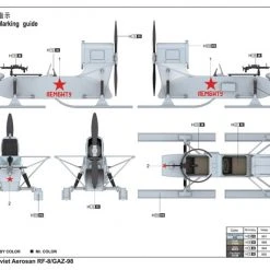 02322 | Trumpeter 1/35 Soviet Aerosan RF-8/GAZ-98 Scaled Plastic Model Kit -Outlet Crafted Scale Store TRU 02322 57 1200x800 1