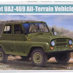 02327 | Trumpeter 1/35 Soviet UAZ-469 All-Terrain Military Staff Car Scaled Plastic Model Kit