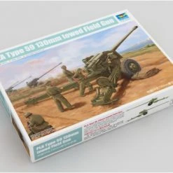 02335 | Trumpeter 1/35 PLA Type 59 130 Towed Field Gun Scaled Plastic Model Kit -Outlet Crafted Scale Store TRU 02335 60 1200x800 1
