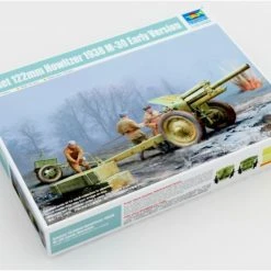 02343 | Trumpeter 1/35 Soviet 1938 122mm Howitzer M-30 Eraly Model Scaled Plastic Model Kit -Outlet Crafted Scale Store TRU 02343 53 1200x800 1
