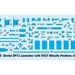 02354 | Trumpeter 1/35 Soviet 5P71 Launcher With 5V27 Missile Pechora (SA-3B Goa) Scaled Plastic Model Kit -Outlet Crafted Scale Store TRU 02354 12 1200x800 1