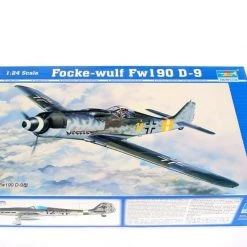 02411 | Trumpeter 1/24 Focke-wulf Fw 190 D-2 Fighter Scaled Plastic Model Kit -Outlet Crafted Scale Store TRU 02411 63 1200x800 1