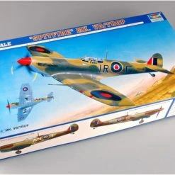 02412 | Trumpeter 1/24 Supermarine Spitfire Mk. VB/TROP Fighter Scaled Plastic Model Kit -Outlet Crafted Scale Store TRU 02412 52 1200x800 1