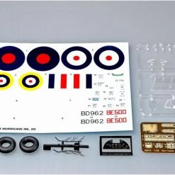 02415 | Trumpeter 1/24 Hurricane Mk.II C Fighter Scaled Plastic Model Kit -Outlet Crafted Scale Store TRU 02415 53 1200x800 1