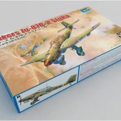02421 | Trumpeter 1/24 Junkers Ju-87B-2 Stuka Bomber Scaled Plastic Model Kit -Outlet Crafted Scale Store TRU 02421 05 1200x800 1