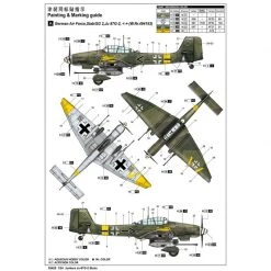 02425 | Trumpeter 1/24 Junkers Ju-87G-2 Stuka Bomber Scaled Plastic Model Kit -Outlet Crafted Scale Store TRU 02425 04 1200x800 1