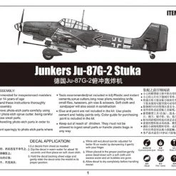 02425 | Trumpeter 1/24 Junkers Ju-87G-2 Stuka Bomber Scaled Plastic Model Kit -Outlet Crafted Scale Store TRU 02425 06 1200x800 1
