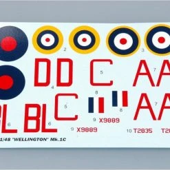 02808 | Trumpeter 1/48 British Wellington Mk. IC Bomber Scaled Plastic Model Kit -Outlet Crafted Scale Store TRU 02808 52 1200x800 1