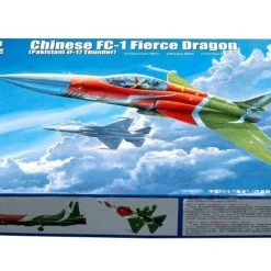 02815 | Trumpeter 1/48 Chinese FC-1 Fierce Dragon (Pakistani JF-17 Thunder) Fighter Scaled Plastic Model Kit