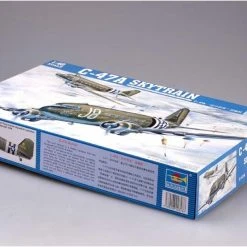 02828 | Trumpeter 1/48 C-47 A Skytrain Transport Aircraft Scaled Plastic Model Kit -Outlet Crafted Scale Store TRU 02828 52 1200x800 1