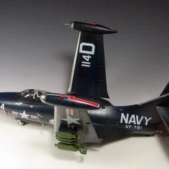 02834 | Trumpeter 1/48 US Navy F9F-3 Panther Fighter Jet Scaled Plastic Model Kit -Outlet Crafted Scale Store TRU 02834 59 1200x800 1