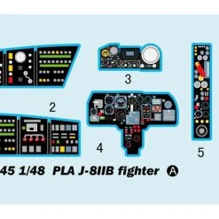 02845 | Trumpeter 1/48 PLA J-8B Fighter Jet Scaled Plastic Model Kit -Outlet Crafted Scale Store TRU 02845 53 1200x800 1