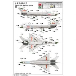 02845 | Trumpeter 1/48 PLA J-8B Fighter Jet Scaled Plastic Model Kit -Outlet Crafted Scale Store TRU 02845 56 1200x800 1