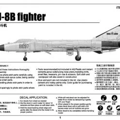 02845 | Trumpeter 1/48 PLA J-8B Fighter Jet Scaled Plastic Model Kit -Outlet Crafted Scale Store TRU 02845 57 1200x800 1