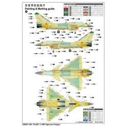 02848 | Trumpeter 1/48 PLAAF J-10B Vigorous Dragon Fighter Jet Scaled Plastic Model Kit -Outlet Crafted Scale Store TRU 02848 04 1200x800 1