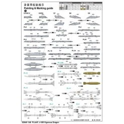 02848 | Trumpeter 1/48 PLAAF J-10B Vigorous Dragon Fighter Jet Scaled Plastic Model Kit -Outlet Crafted Scale Store TRU 02848 06 1200x800 1