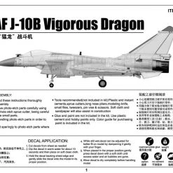02848 | Trumpeter 1/48 PLAAF J-10B Vigorous Dragon Fighter Jet Scaled Plastic Model Kit -Outlet Crafted Scale Store TRU 02848 07 1200x800 1