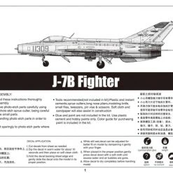 02860 | Trumpeter 1/48 J-7B Fighter Jet Scaled Plastic Model Kit -Outlet Crafted Scale Store TRU 02860 53 1200x800 1