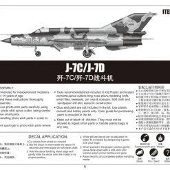 02864 | Trumpeter 1/48 J-7C/J-7D Jet Scaled Plastic Model Kit -Outlet Crafted Scale Store TRU 02864 62 1200x800 1