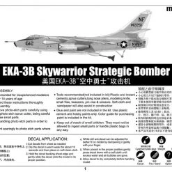 02872 | Trumpeter 1/48 EKA-3B Skywarrior Strategic Bomber Scaled Plastic Model Kit -Outlet Crafted Scale Store TRU 02872 56 1200x800 1