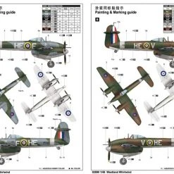 02890 | Trumpeter 1/48 British Westland Whirlwind Fighter Scaled Plastic Model Kit -Outlet Crafted Scale Store TRU 02890 53 1200x800 1