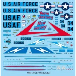 02891 | Trumpeter 1/48 F-106A Delta Dart Jet Scaled Plastic Model Kit -Outlet Crafted Scale Store TRU 02891 53 1200x800 1