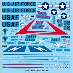 02892 | Trumpeter 1/48 F-106B Delta Dart Jet Scaled Plastic Model Kit -Outlet Crafted Scale Store TRU 02892 54 1200x800 1