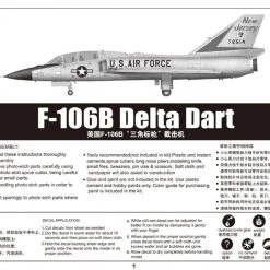 02892 | Trumpeter 1/48 F-106B Delta Dart Jet Scaled Plastic Model Kit -Outlet Crafted Scale Store TRU 02892 56 1200x800 1