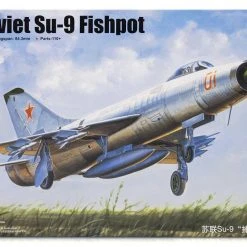 02896 | Trumpeter 1/48 Soviet Su-9 Fishpot Jet Scaled Plastic Model Kit