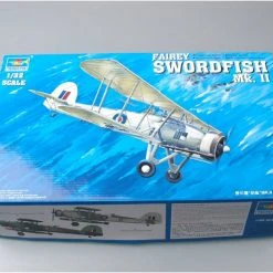 03208 | Trumpeter 1/32 Fairey Swordfish Mk. II Bomber Scaled Plastic Model Kit -Outlet Crafted Scale Store TRU 03208 52 1200x800 1