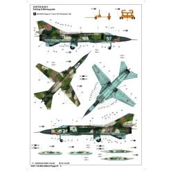 03211 | Trumpeter 1/32 MiG-23MLD Flogger-K Fighter Jet Scaled Plastic Model Kit -Outlet Crafted Scale Store TRU 03211 08 1200x800 1