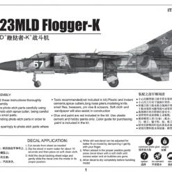 03211 | Trumpeter 1/32 MiG-23MLD Flogger-K Fighter Jet Scaled Plastic Model Kit -Outlet Crafted Scale Store TRU 03211 09 1200x800 1
