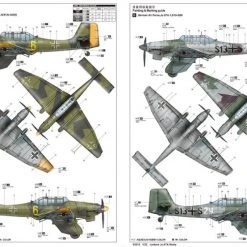 03213 | Trumpeter 1/32 Junkers Ju-87A Stuka Bomber Scaled Plastic Model Kit -Outlet Crafted Scale Store TRU 03213 14 1200x800 1