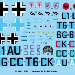 03214 | Trumpeter 1/32 Junkers Ju-87B-2 Stuka Bomber Scaled Plastic Model Kit -Outlet Crafted Scale Store TRU 03214 61 1200x800 1