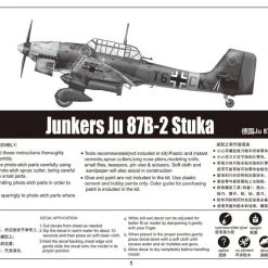 03214 | Trumpeter 1/32 Junkers Ju-87B-2 Stuka Bomber Scaled Plastic Model Kit -Outlet Crafted Scale Store TRU 03214 63 1200x800 1