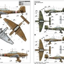 03216 | Trumpeter 1/32 Junkers Ju-87R Stuka Bomber Scaled Plastic Model Kit -Outlet Crafted Scale Store TRU 03216 55 1200x800 1