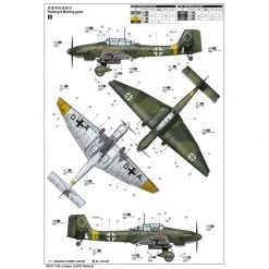03217 | Trumpeter 1/32 Junkers Ju-87D Stuka Bomber Scaled Plastic Model Kit -Outlet Crafted Scale Store TRU 03217 05 1200x800 1